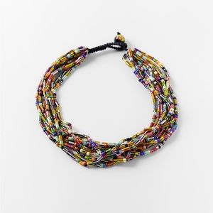 Zara Colorful bead necklace